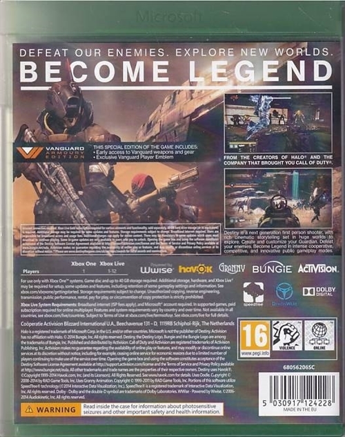 Destiny - Xbox One Spil (B-Grade) (Genbrug)